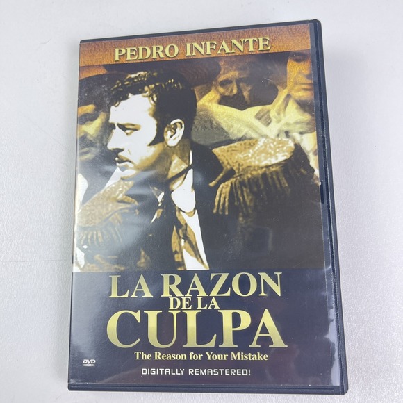 Other - La Razon De La Culpa DVD 2005 Pedro Infante  Época De Oro Cine Drama Mexico